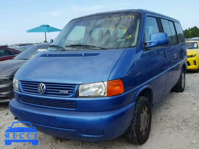 2000 VOLKSWAGEN EUROVAN MV WV2MH4701YH018769 зображення 1