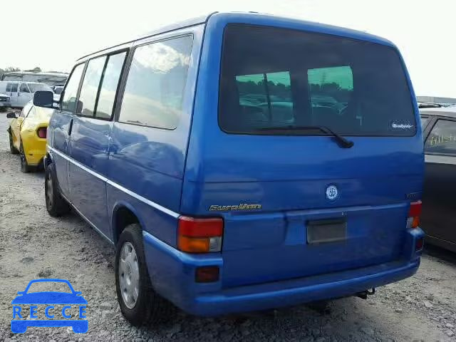 2000 VOLKSWAGEN EUROVAN MV WV2MH4701YH018769 зображення 2