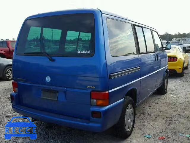 2000 VOLKSWAGEN EUROVAN MV WV2MH4701YH018769 зображення 3