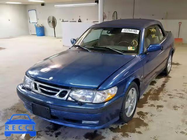 2002 SAAB 9 3 YS3DF78K927016585 image 1