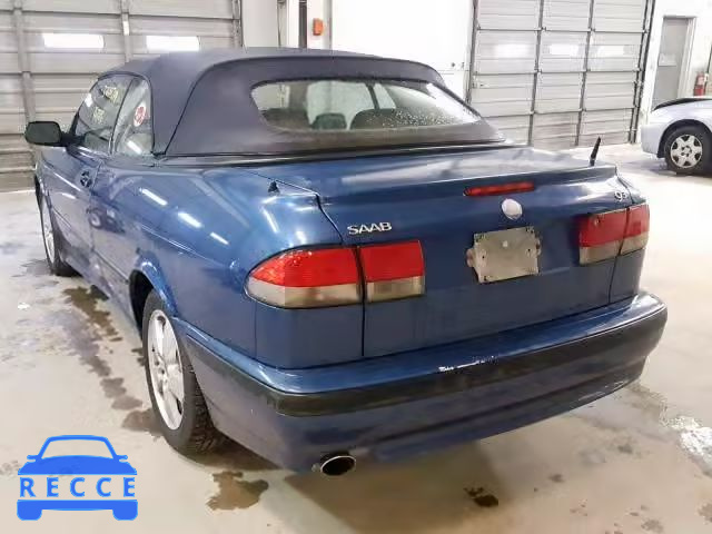 2002 SAAB 9 3 YS3DF78K927016585 image 2