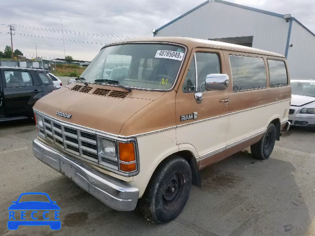 1987 DODGE RAM WAGON 2B4HB11T8HK201325 image 1