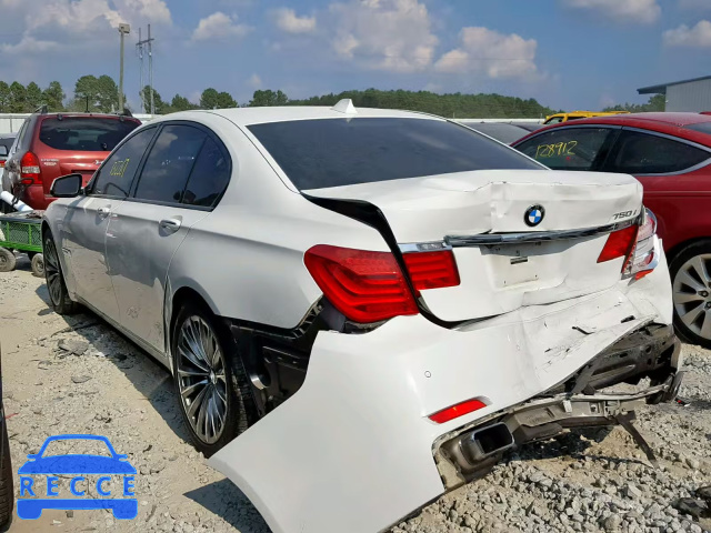 2011 BMW 750 I WBAKA8C51BCY36541 image 2