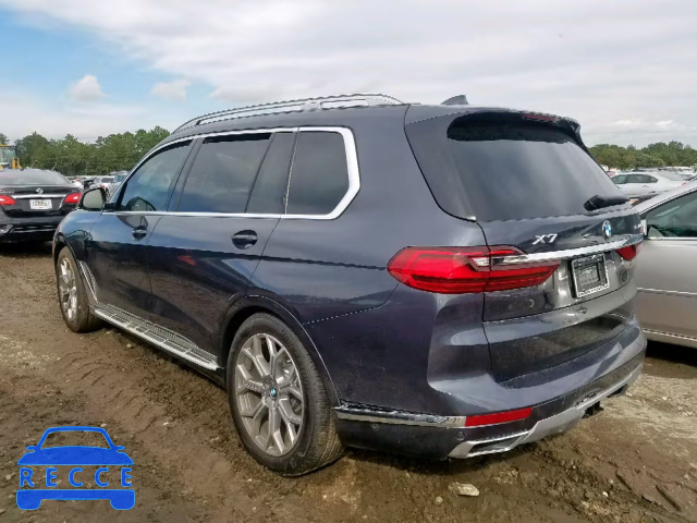 2019 BMW X7 XDRIVE4 5UXCW2C5XKL087646 image 2