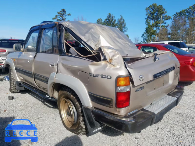1991 TOYOTA LANDCRUISE HDJ810016379 image 2