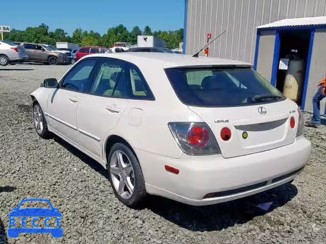 2003 LEXUS IS 300 SPO JTHED192830070871 image 2