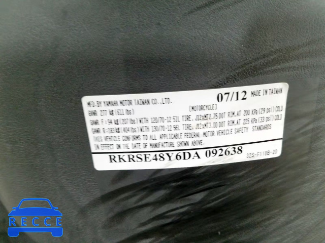 2013 YAMAHA YW125 RKRSE48Y6DA092638 image 19