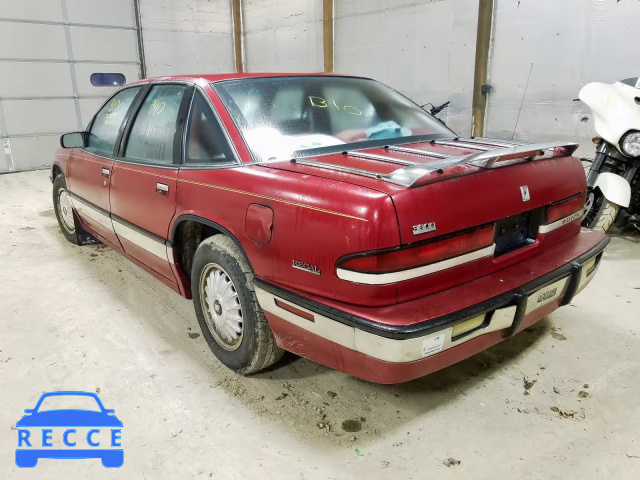 1992 BUICK REGAL LIMI 2G4WD54L3N1478114 image 2