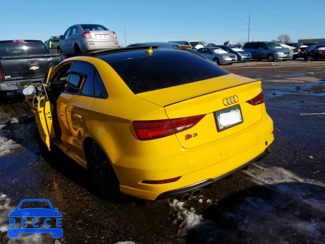 2017 AUDI S3 PREMIUM WAUB1GFF8H1035544 image 2