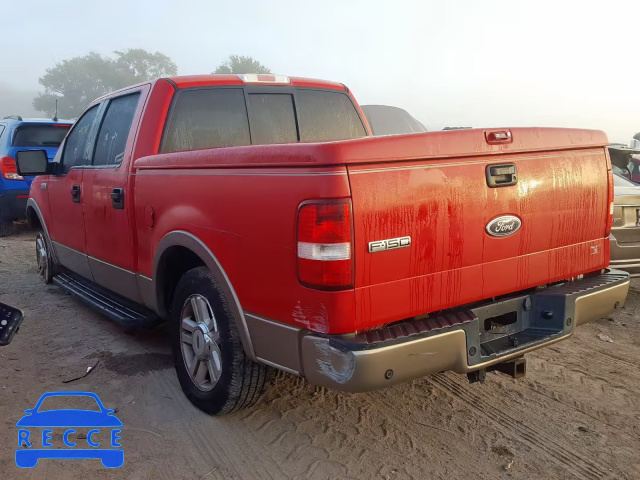 2004 FORD F150 2WD 1FTPW12534KC72502 image 2