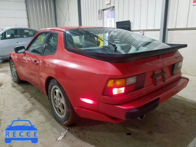 1989 PORSCHE 944 WP0AA0940KN450843 image 2