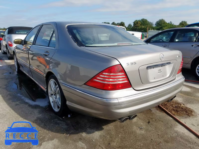 2005 MERCEDES-BENZ S 55 AMG WDBNG74J65A443833 image 2