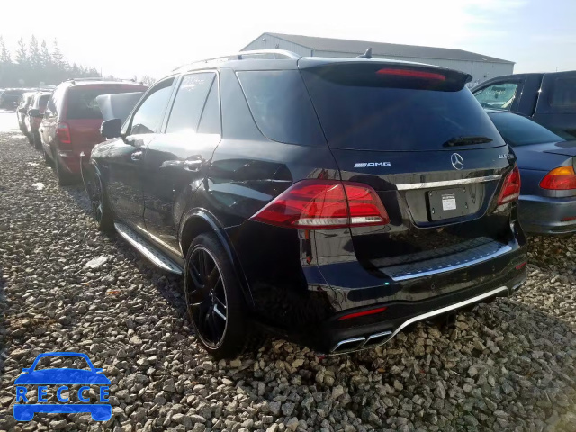 2017 MERCEDES-BENZ GLE 63 AMG 4JGDA7FB4HA951139 image 2