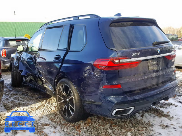 2020 BMW X7 XDRIVE4 5UXCW2C01L9A02635 image 2