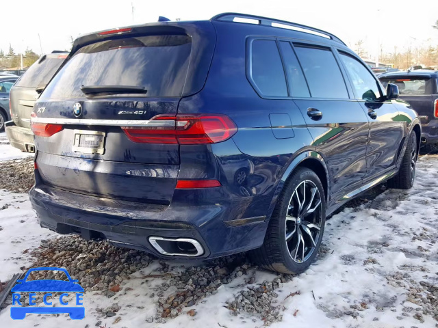 2020 BMW X7 XDRIVE4 5UXCW2C01L9A02635 image 3