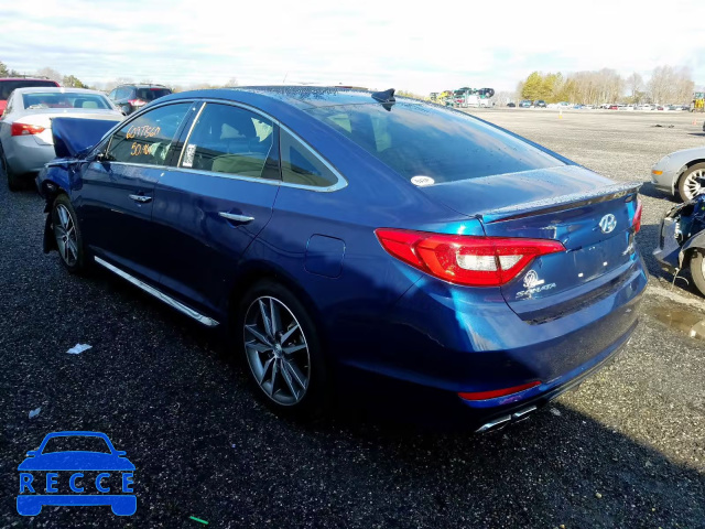 2015 HYUNDAI SONATA SPO 5NPE34AB5FH064440 image 2