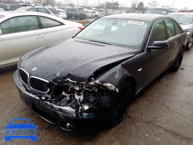 2007 BMW 750 I WBAHL835X7DT09202 зображення 1