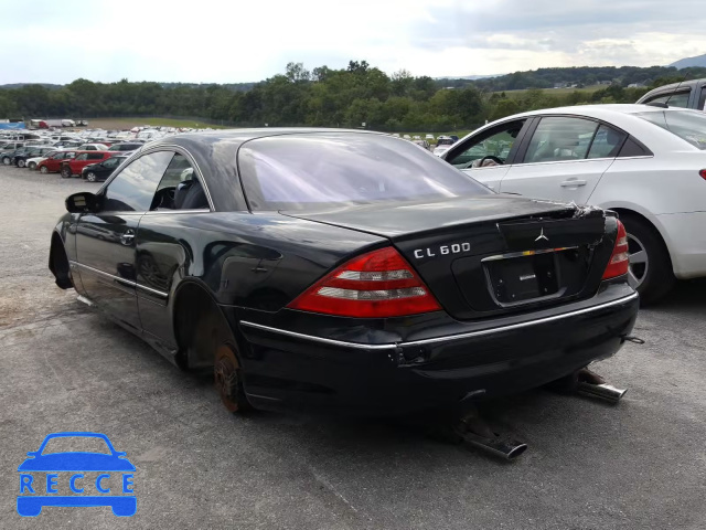 2001 MERCEDES-BENZ CL 600 WDBPJ78J11A017823 image 2