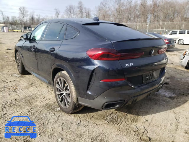2022 BMW X6 XDRIVE4 5UXCY6C01N9K27591 image 2