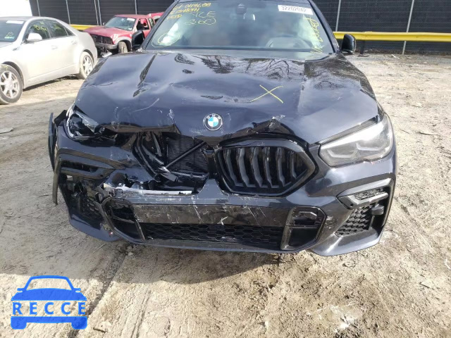2022 BMW X6 XDRIVE4 5UXCY6C01N9K27591 image 8
