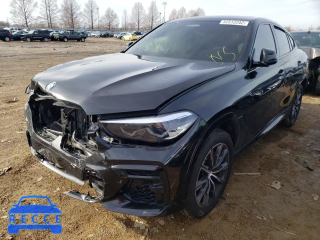 2022 BMW X6 XDRIVE4 5UXCY6C07N9K10441 image 1