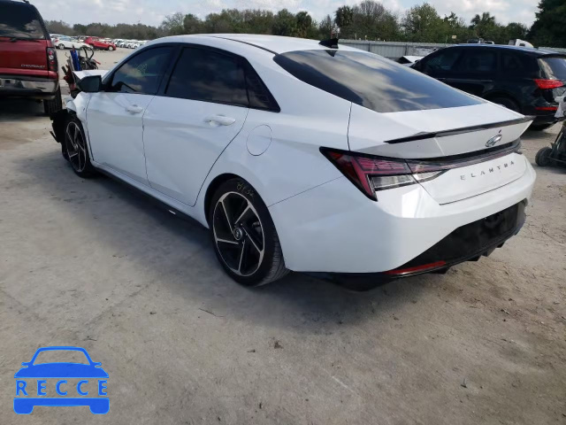 2021 HYUNDAI ELANTRA N KMHLR4AF9MU163639 image 2