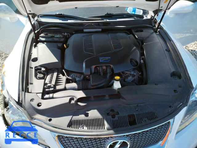 2012 LEXUS IS F JTHBP5C25C5010124 image 6