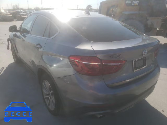 2017 BMW X6 SDRIVE3 5UXKU0C39H0G68184 image 2