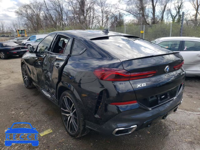 2022 BMW X6 XDRIVE4 5UXCY6C06N9K66015 image 2