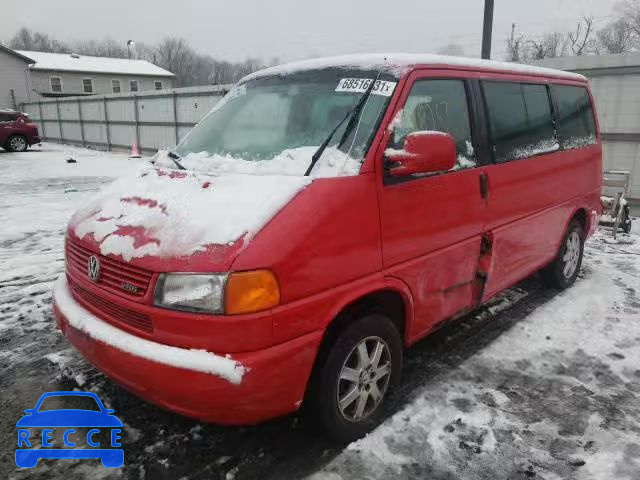 2000 VOLKSWAGEN EUROVAN MV WV2MH4704YH096608 зображення 1