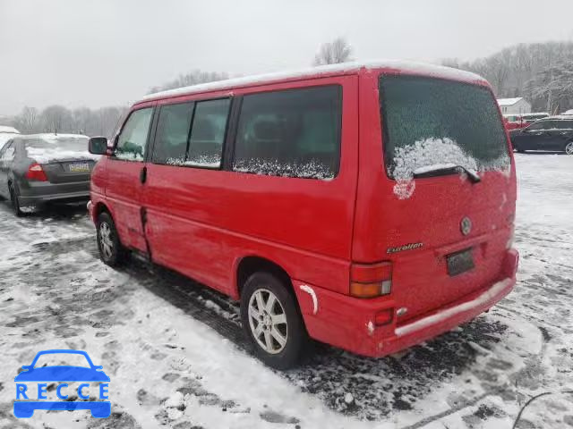 2000 VOLKSWAGEN EUROVAN MV WV2MH4704YH096608 зображення 2