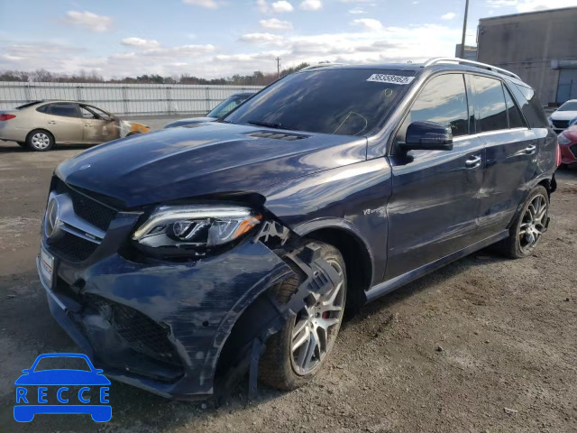 2016 MERCEDES-BENZ GLE 63 AMG 4JGDA7FB9GA648954 зображення 1