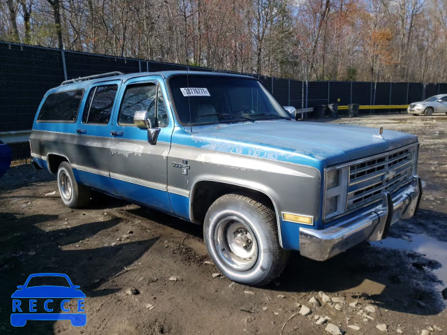 1988 CHEVROLET SUBURBAN R 1GNER16K6JF186014 image 0