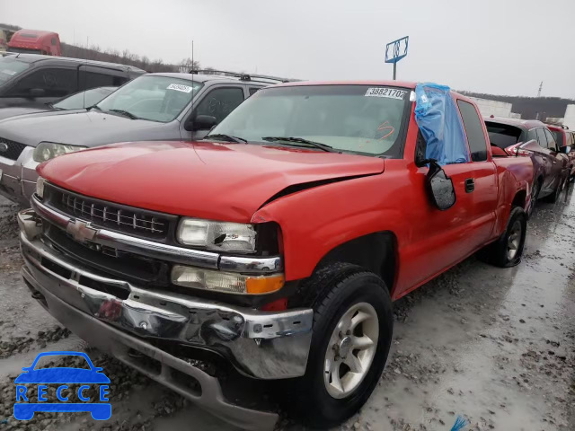 2002 CHEVROLET 1500 SILVE 1GCEK19T82E182474 Bild 1