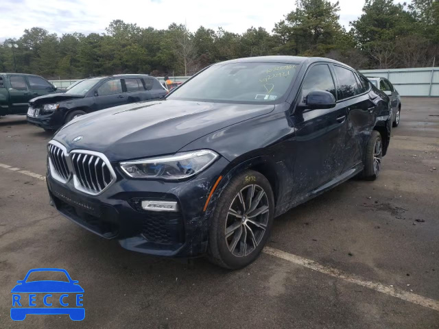 2021 BMW X6 XDRIVE4 5UXCY6C08M9G22921 image 1