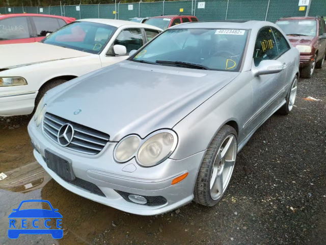 2004 MERCEDES-BENZ CLK 55 AMG WDBTJ76H64F072483 зображення 1