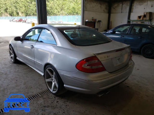 2004 MERCEDES-BENZ CLK 55 AMG WDBTJ76H64F072483 image 2