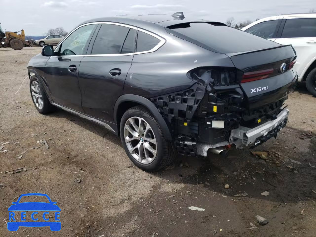 2021 BMW X6 XDRIVE4 5UXCY6C02M9D88646 image 2