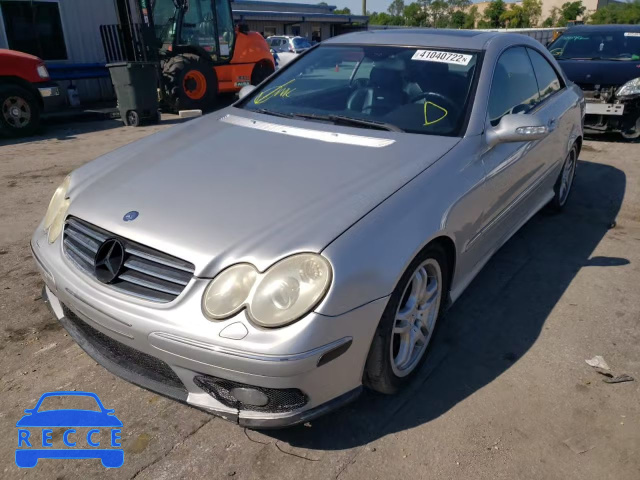 2004 MERCEDES-BENZ CLK 55 AMG WDBTJ76H24F114468 зображення 1