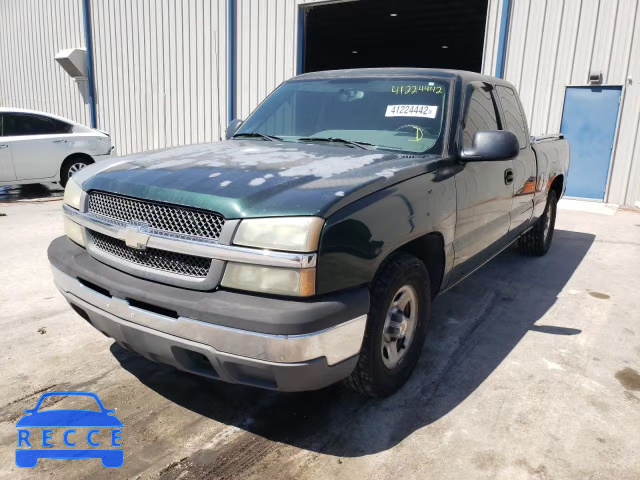 2004 CHEVROLET 1500 SILVE 1GCEC19XX4Z328370 image 1