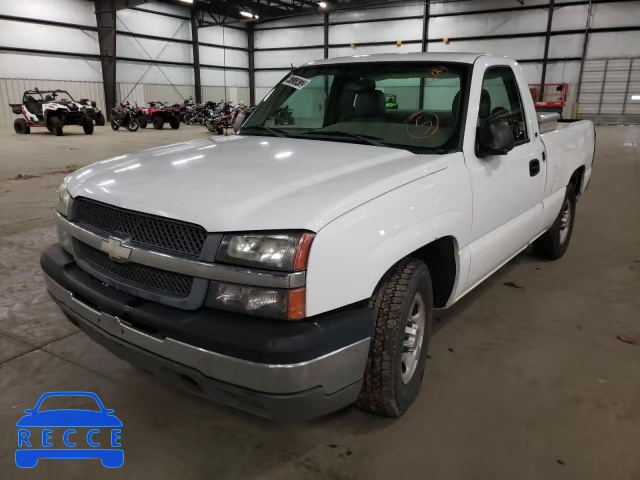 2004 CHEVROLET 1500 SILVE 1GCEC14X24Z185082 image 1