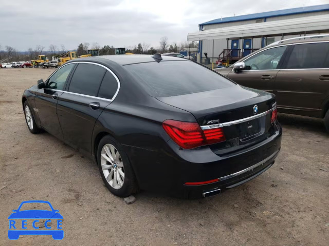 2015 BMW 740 LXI WBAYF4C55FGS99126 зображення 2