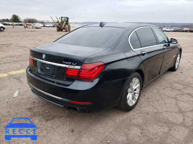 2015 BMW 740 LXI WBAYF4C55FGS99126 зображення 3