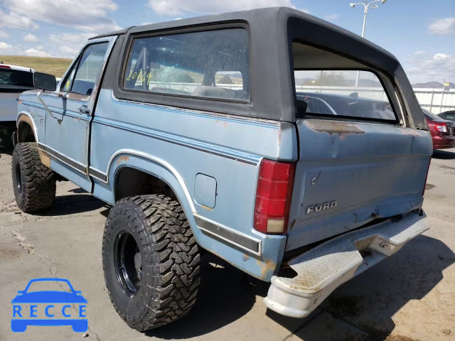 1981 FORD BRONCO U10 1FMDU15E9BLA57956 image 2