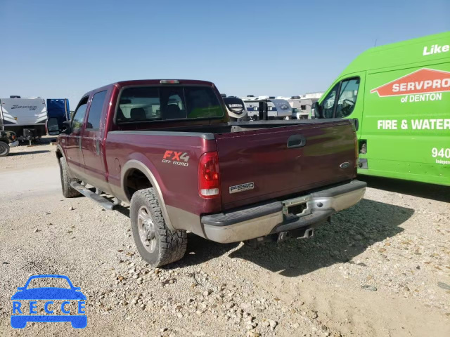 2006 FORD F-250 1FTSW21P96ED41682 image 2