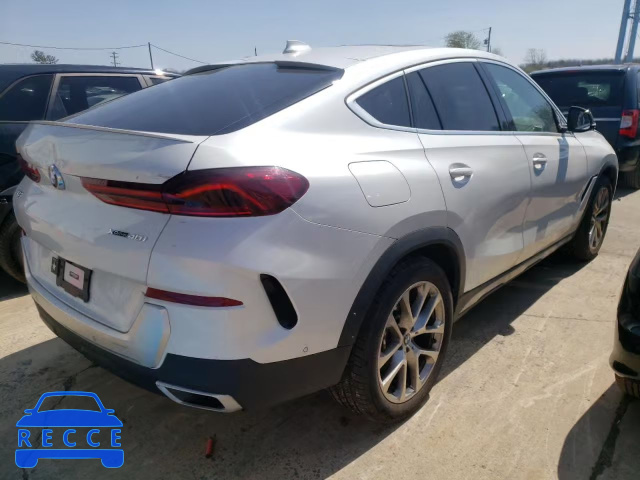 2021 BMW X6 XDRIVE4 5UXCY6C02M9E54421 image 3