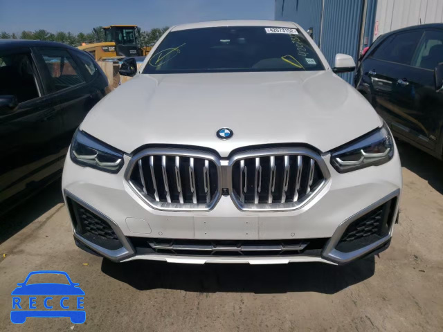 2021 BMW X6 XDRIVE4 5UXCY6C02M9E54421 image 8