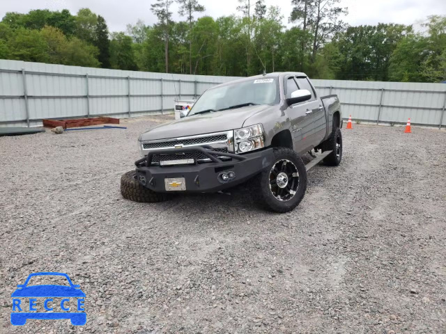 2013 CHEVROLET 1500 SILVE 3GCPKSE75DG227261 image 1