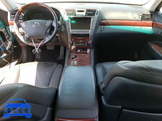 2009 LEXUS LS 600HL JTHDU46F195010169 image 8