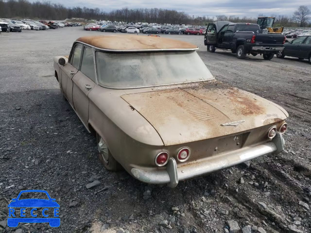 1961 CHEVROLET CORVAIR 10969W233991 зображення 2